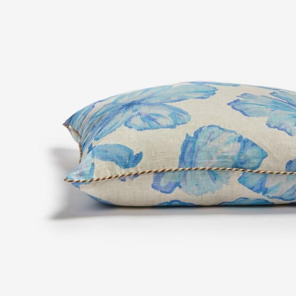 Bonnie & Neil - Tulip Blue Cushion 60cm - Image 2