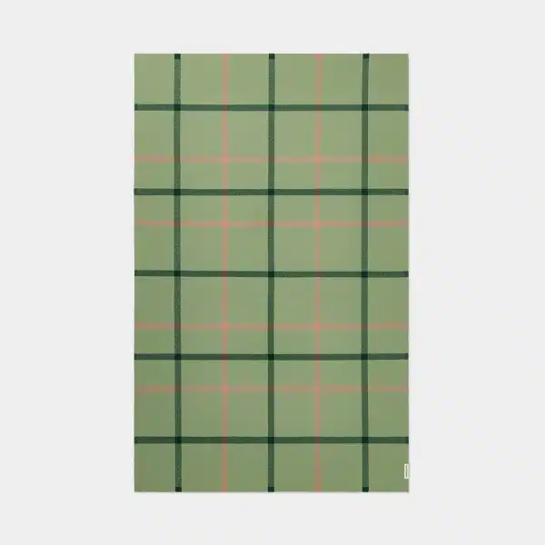 Waverley Mills - Summer Plaid Throw in Acacia Green