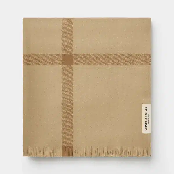Waverley Mills - Summer Plaid Throw in Sandpiper Beach - Image 3