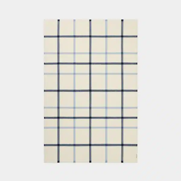 Waverley Mills - Summer Plaid Throw in Sleepy Bay Blue