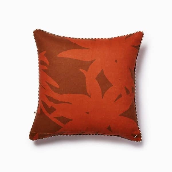 Bonnie & Neil - Fleur Orange Cushion 50cm - Image 3