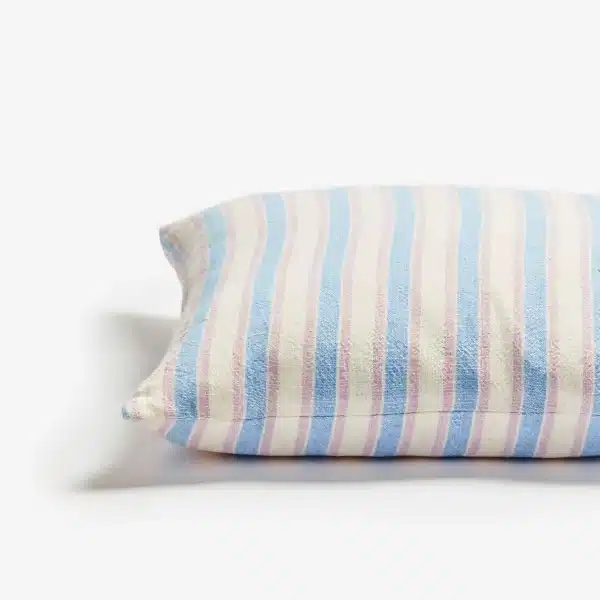 Bonnie & Neil - Linear Blue Cushion 50cm - Image 2