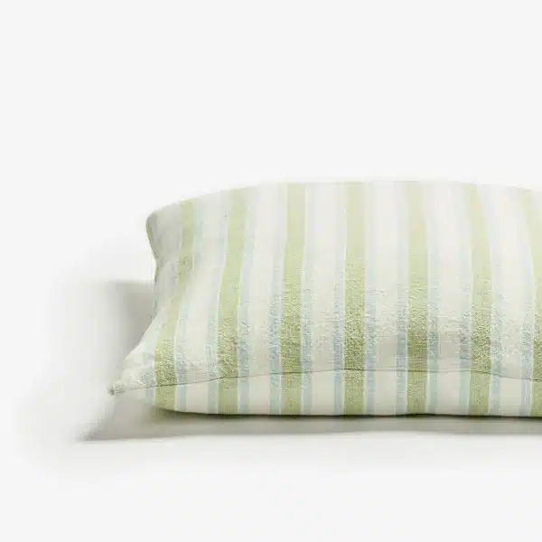 Bonnie & Neil - Linear Green Cushion 50cm - Image 2