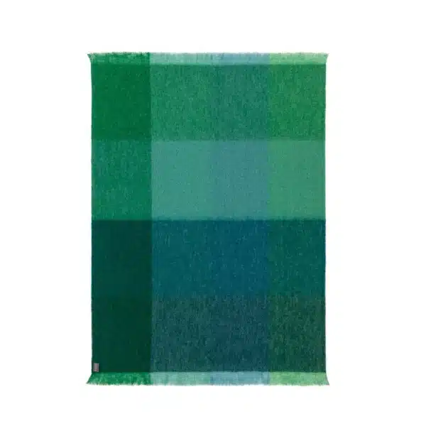 St Albans- Emerald Mohair Throw