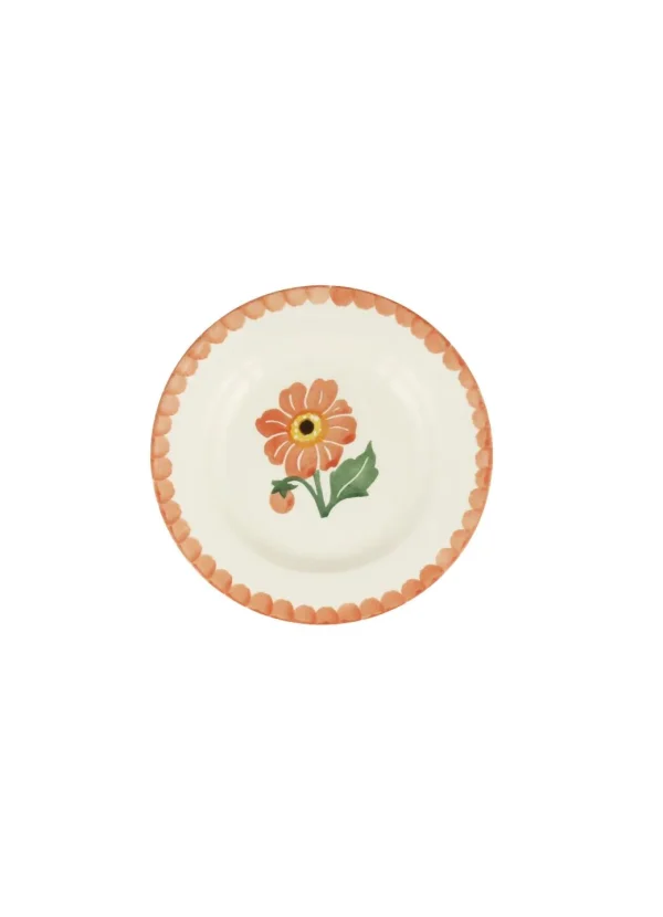Emma Bridgewater - Spongeware Flowers Dahlia 6 1/2 Inch Plate