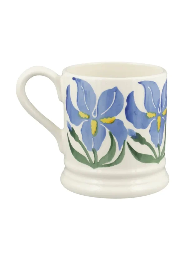 Emma Bridgewater - Spongeware Mug Flowers Iris - Image 4