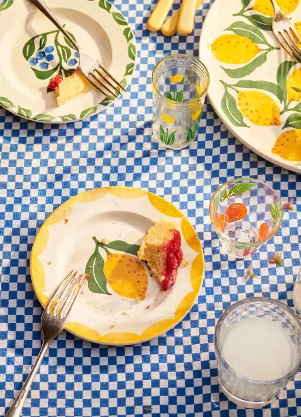 Emma Bridgewater - Spongeware Fruits Lemons 6 1/2 Inch Plate - Image 2