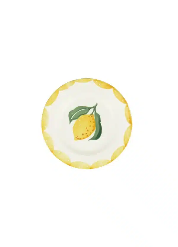 Emma Bridgewater - Spongeware Fruits Lemons 6 1/2 Inch Plate