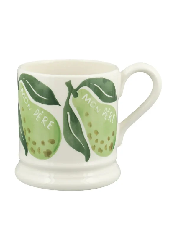 Emma Bridgewater - Spongeware Mug Fruits Pears 'Mon Pere'