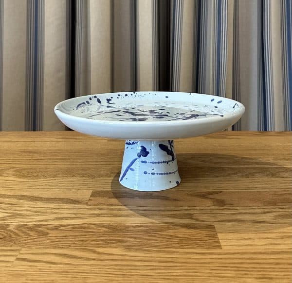 JACKA DESIGN By Robert Gordon - Time Footed Plate in Seaspray