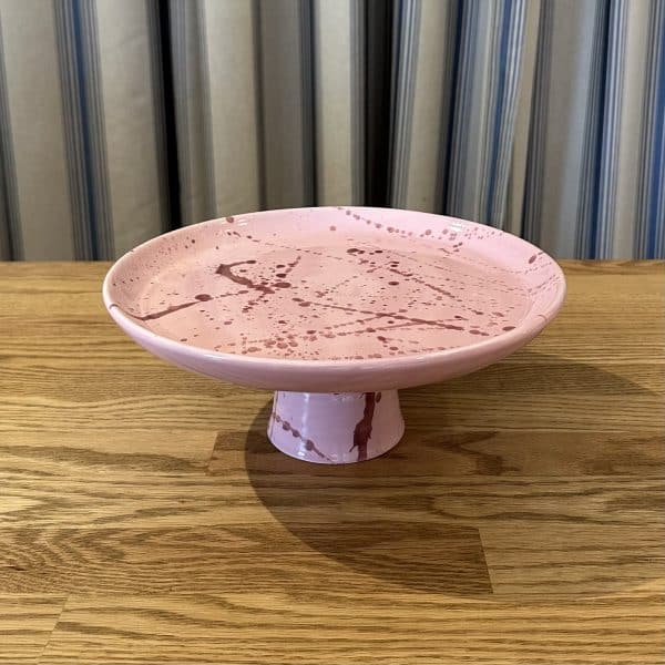 JACKA DESIGN By Robert Gordon - Time Footed Plate in Fairy Floss - Image 2