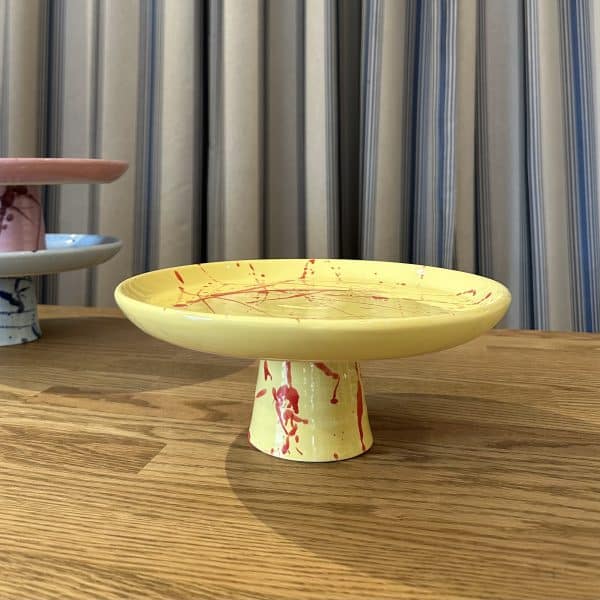 JACKA DESIGN By Robert Gordon - Time Footed Plate in Lemonade - Image 3