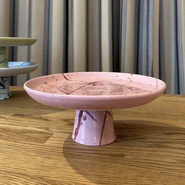 JACKA DESIGN By Robert Gordon - Time Footed Plate in Fairy Floss - Image 3