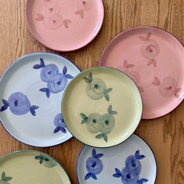 BLOSSOM - JACKA DESIGN By Robert Gordon - Friday Plate in Peppermint - Image 3