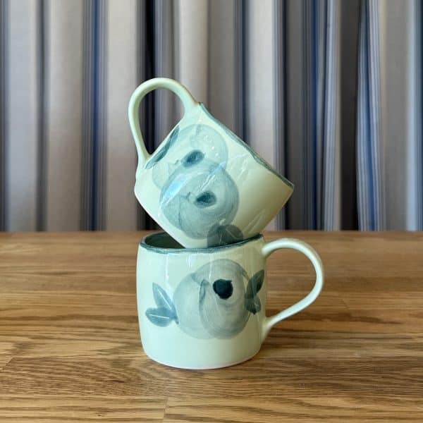 BLOSSOM - JACKA DESIGN By Robert Gordon - Perfect Mug in Peppermint - Image 2