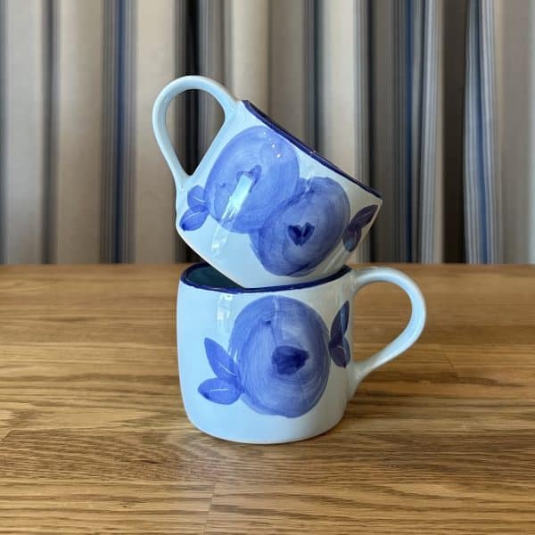 BLOSSOM - JACKA DESIGN By Robert Gordon - Perfect Mug in Seaspray - Image 2