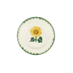 Emma Bridgewater - Spongeware Flowers Sunflower 6 1/2 Inch Plate