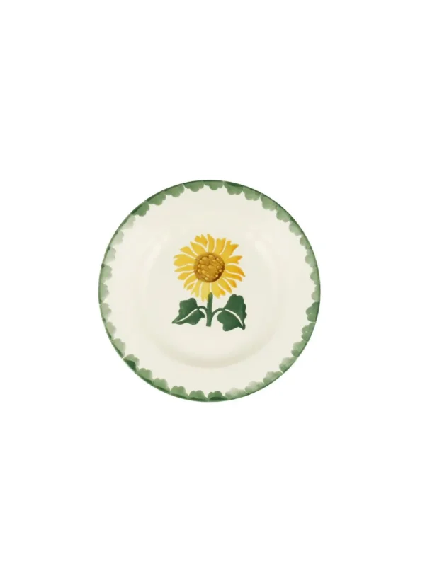 Emma Bridgewater - Spongeware Flowers Sunflower 6 1/2 Inch Plate