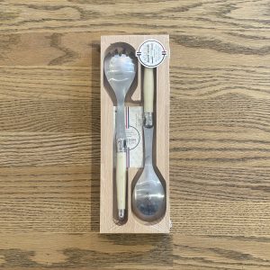 Laguiole - Salad Servers Cream