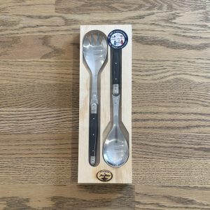 Laguiole - Salad Servers Black Steel