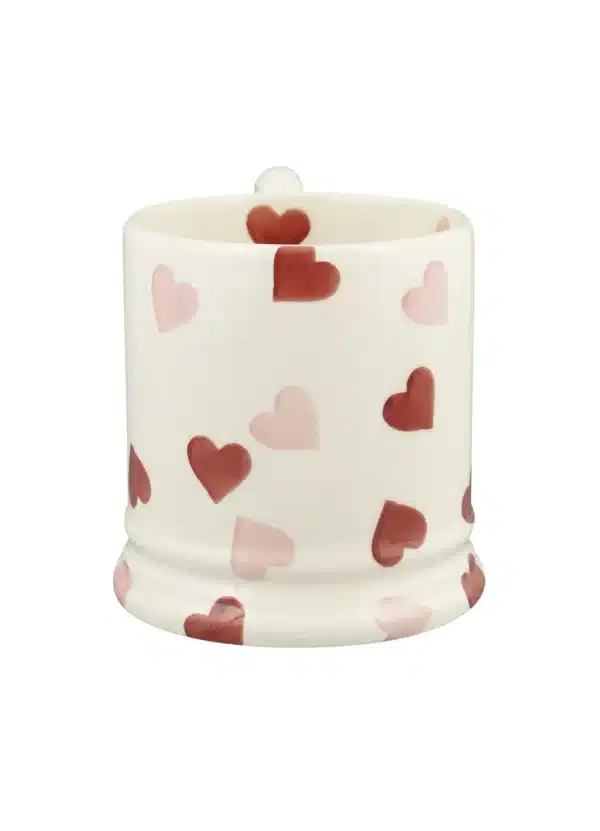 Emma Bridgewater - Spongeware Mug Pink Hearts - Image 3
