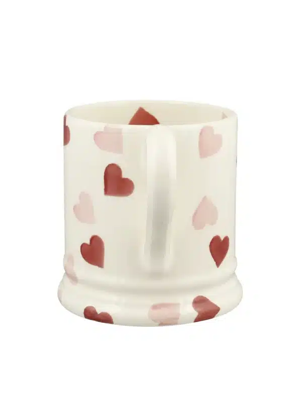Emma Bridgewater - Spongeware Mug Pink Hearts - Image 4