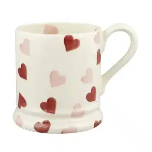 Emma Bridgewater - Spongeware Mug Pink Hearts