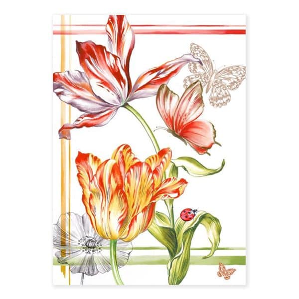 Telene - Tulips Tea Towel