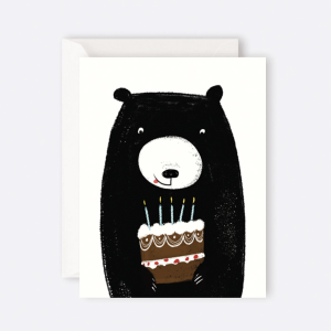 The Art File - Card Bear Cake