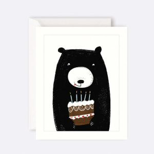 The Art File - Card Bear Cake