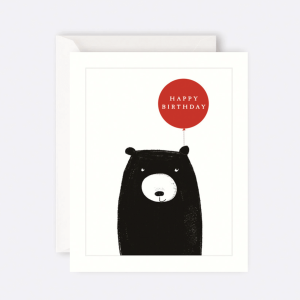 The Art File - Card Bear & Balloon
