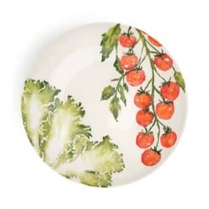 Italian - Harvest Tomatoes & Lettuce Server