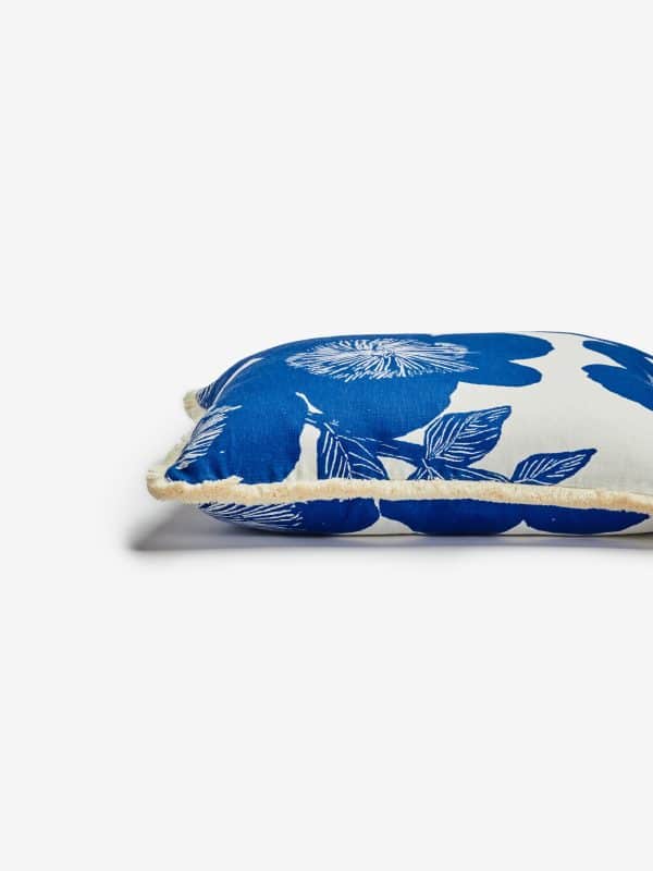 Bonnie & Neil - Jardin Blue Cushion 50cm - Image 2