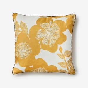 Bonnie & Neil - Jardin Yellow Cushion 60cm