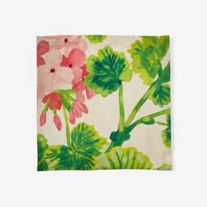 Bonnie & Neil - Napkins Geraniums Set 4