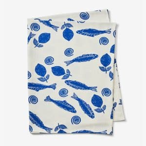 Bonnie & Neil - Tablecloth Blue Sardines