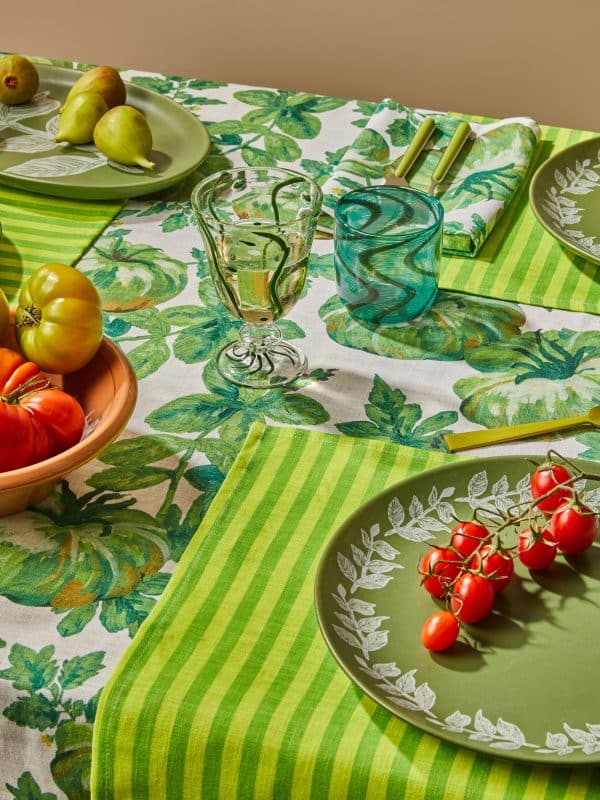 Bonnie & Neil - Waves Goblets Green - 2 Set - Image 2