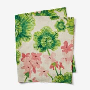 Bonnie & Neil - Tablecloth Geraniums