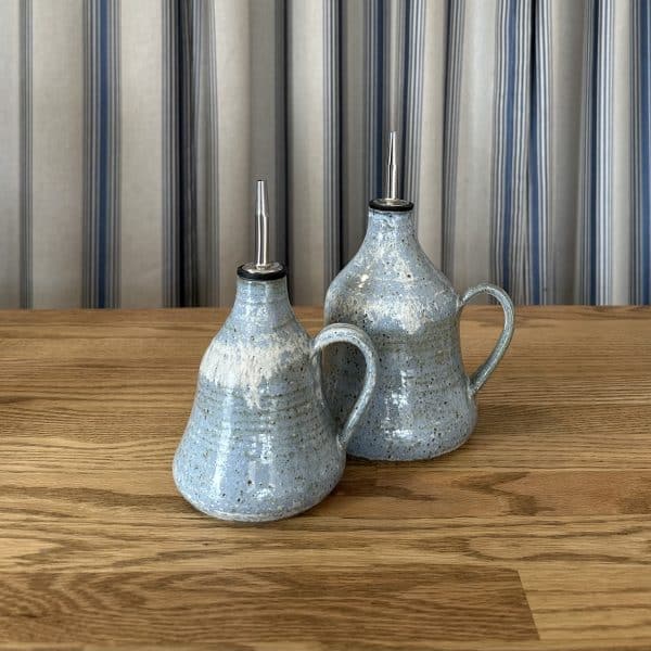 JACKA DESIGN - The Pear Olive Oil Cruet Small - Sky - Image 2