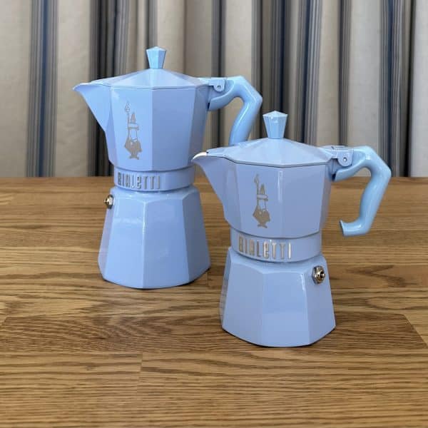 Bialetti - Classic Coffee Maker Light Blue - 3 Cup - Image 2