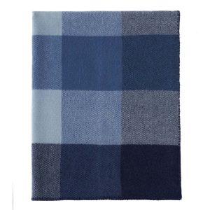 Klippan - Block Blanket - Blue