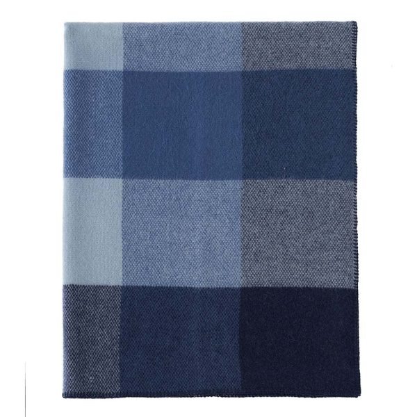 Klippan - Block Blanket - Blue