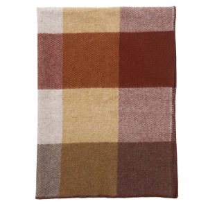 Klippan - Block Blanket - Rust