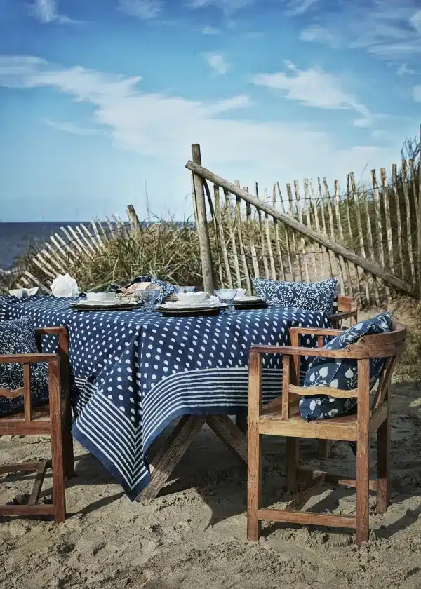 Chamois Sweden - Tablecloth Indigo Drop - Image 2