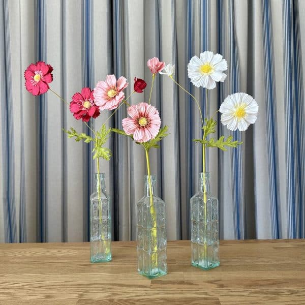 JACKA DESIGN - Paper Flower Cosmos White - Image 3