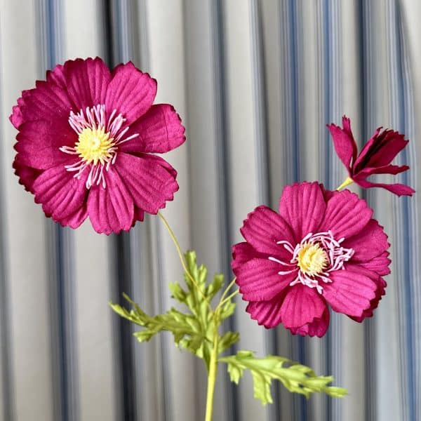JACKA DESIGN - Paper Flower Cosmos Magenta - Image 2