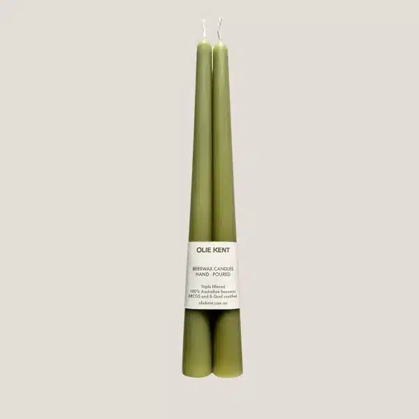 OLIE KENT -  Beeswax Candle - Astrid Fern