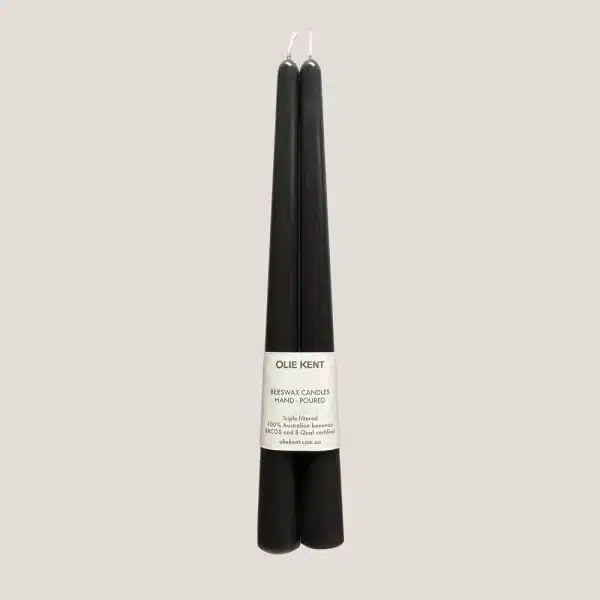 OLIE KENT -  Beeswax Candle - Astrid Midnight