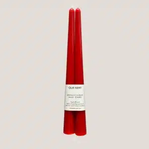 OLIE KENT -  Beeswax Candle - Astrid Ruby