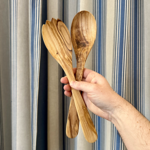 JACKA DESIGN - Olive Wood Salad Servers